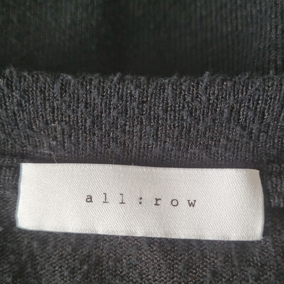 all:row Solid Black Shift Dress - Picture 7 of 7